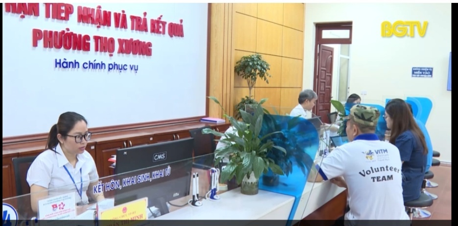 UBND phường Thọ Xương chuyển biến trong gắn sao xây dựng chính quyền thân thiện